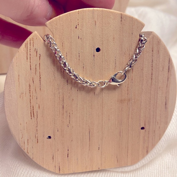 *3 for $20* Jewelry Set-Sterling Silver Stud Earrings (unicorn),Chain Bracelet. - Picture 5 of 7